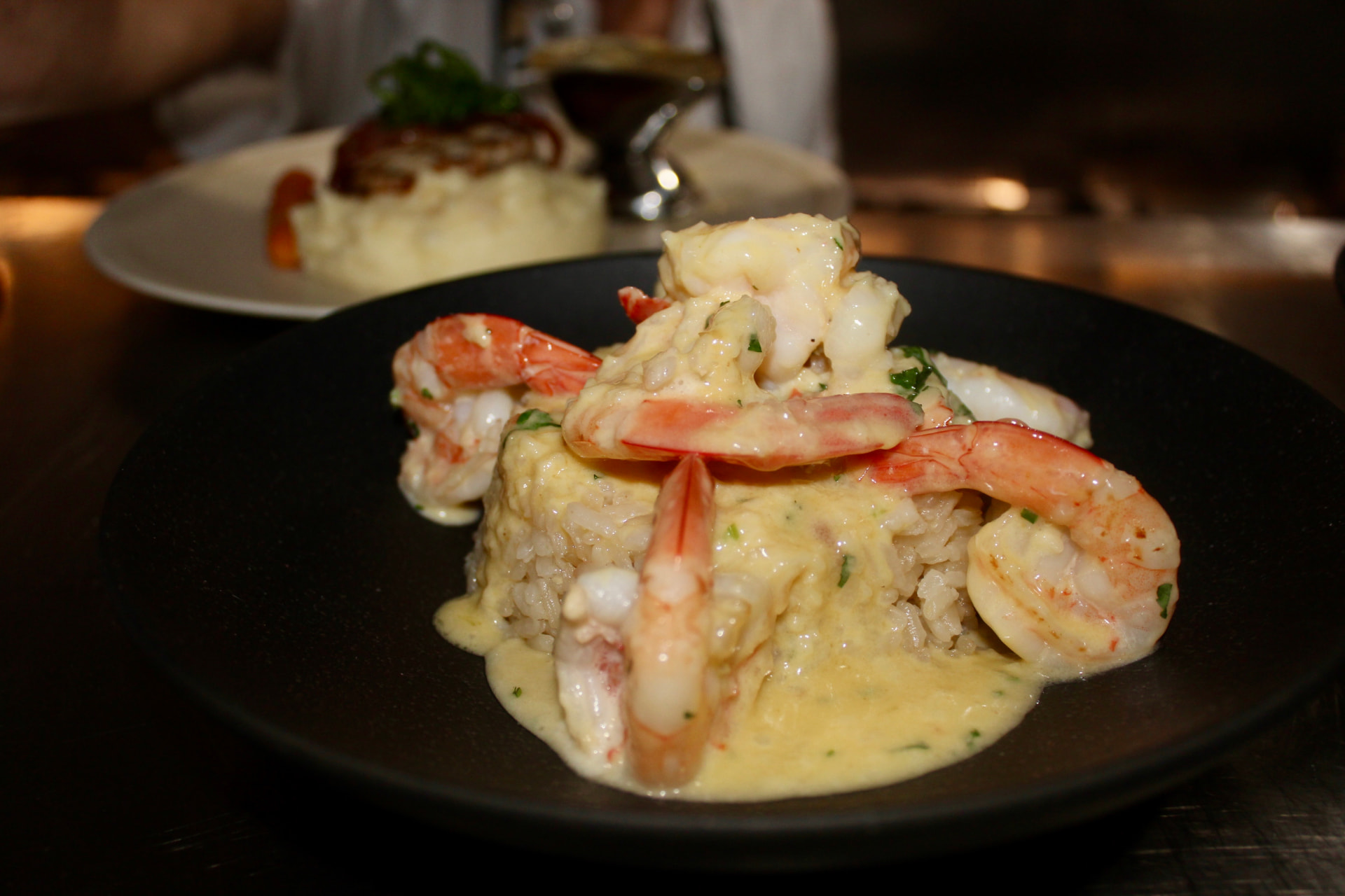 Prawn risotto
